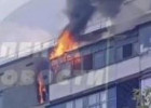 В многоэтажке на улице Ухтомского в Пензе горит квартира