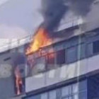 В многоэтажке на улице Ухтомского в Пензе горит квартира