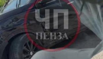 На трассе под Пензой образуется огромная пробка из-за жесткого ДТП