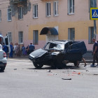 Страшная авария в Пензе: два кроссовера разбились вдребезги