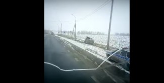 Случайный свидетель выложил видео страшной аварии на пензенской трассе