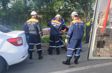 Обнародованы фото с места смертельного ДТП на трассе М5 под Пензой
