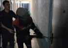 Спасатели помогли полицейским попасть в квартиру под Пензой