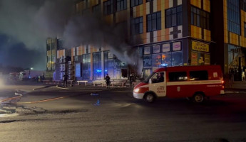 В Пензе полыхает магазин автозапчастей: на месте работают около 30 пожарных