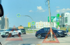 В селе под Пензой жестко столкнулись две иномарки