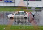 Мощный ливень затопил улицы Пензы