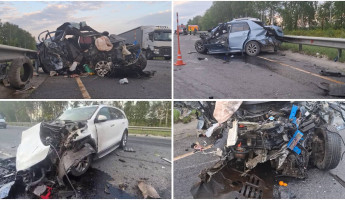 В массовом ДТП в Спасском районе Пензенской области погибли два человека