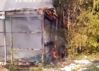 В Пензе на Шуисте произошёл пожар