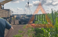 Скончался на месте. В Колышлейском районе погиб водитель столкнувшейся с грузовиком Нивы