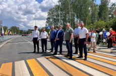 В Пензе досрочно открыли новую дорогу между улицами Измайлова и Антонова
