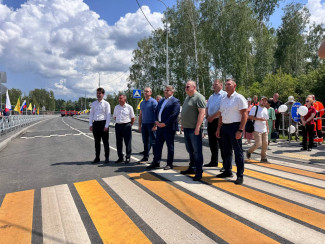 В Пензе досрочно открыли новую дорогу между улицами Измайлова и Антонова