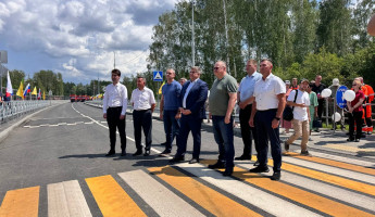 В Пензе досрочно открыли новую дорогу между улицами Измайлова и Антонова