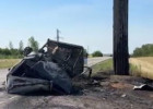 Погибли четыре человека. В Пензенском районе грузовик загорелся после столкновения с иномаркой