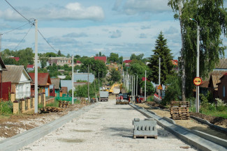 В Шемышейке Пензенской области на двух улицах отремонтируют дороги