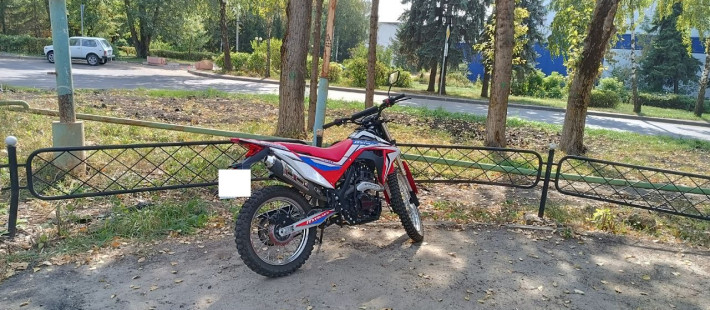 Пьяный подросток угнал мотоцикл отца, чтобы покататься по ночной Пензе