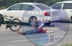 Велосипедист без признаков жизни: на улице Лядова в Пензе случилась страшная авария
