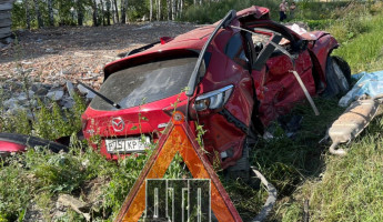 В страшной аварии под Пензой погибла молодая женщина