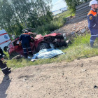 Опубликованы ужасающие фото с места смертельного ДТП под Пензой