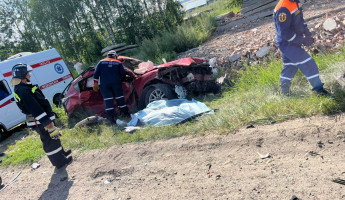 Опубликованы ужасающие фото с места смертельного ДТП под Пензой