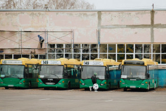 В Пензе остановили работу общественного транспорта