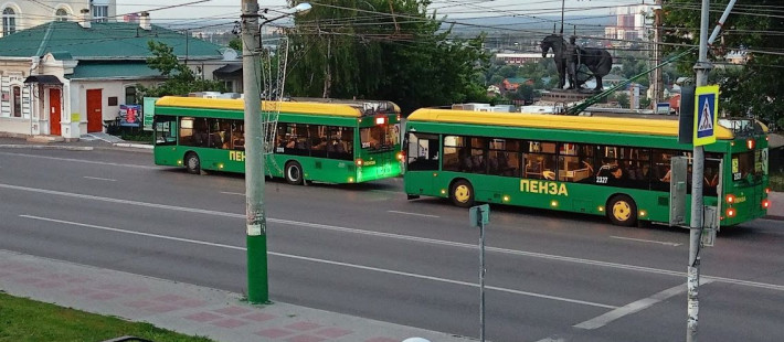 В Пензе начали восстанавливать работу общественного транспорта