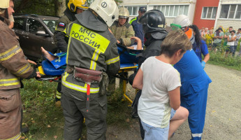 ДТП на улице Клары Цеткин в Пензе: на месте работали спасатели