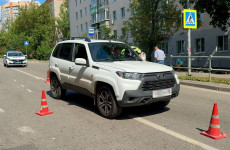 В Пензе внедорожник сбил трехлетнюю девочку