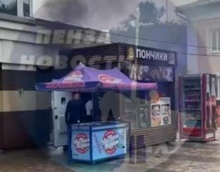 Пожар на улице Московской в Пензе прокомментировали в МЧС