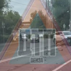 Вокруг разбросаны обломки: около Пензы-3 столкнулись две иномарки