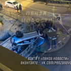 На трассе в Пензе разбились вдребезги две машины