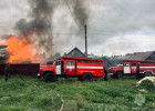 Серьезный пожар в Пензенской области: горят несколько жилых домов