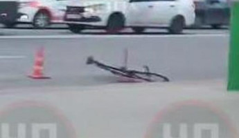 В центре Пензы автобус сбил велосипедиста