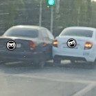 В Пензе образовалась огромная пробка из-за ДТП с учебным авто на Арбековском путепроводе