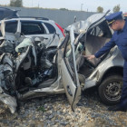 Обнародованы фото с места автокатастрофы с тремя погибшими в Пензенской области