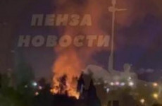 В пензенском микрорайоне Шуист произошел серьезный пожар