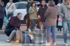 На проспекте Победы в Пензе мотоциклист врезался в 76-летнюю пенсионерку