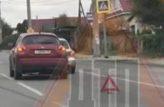 Очевидцы сообщают об аварии на улице Карпинского в Пензе