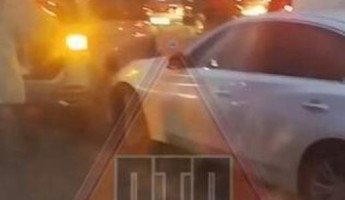 На окраине Пензы случилась авария с двумя машинами