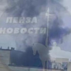 В Пензе загорелось здание областной филармонии