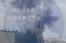 В Пензе загорелось здание областной филармонии