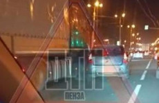 В Пензе из-за ДТП с фурой стоит в пробке проспект Победы