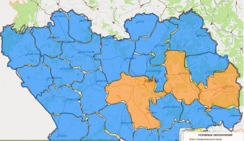 В трех районах Пензенской области ожидается 4-й класс пожарной опасности