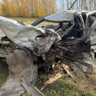 Обнародованы ужасающие фото с места смертельной автокатастрофы в Пензенской области