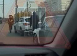 Пензенцы сообщают о тройном ДТП в Терновке