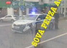 На улице Пушкина в Пензе разбилась машина ДПС