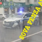 На улице Пушкина в Пензе разбилась машина ДПС