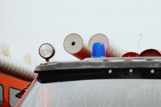 В СНТ под Пензой сгорел дотла срубовой дом