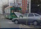 В Пензе троллейбус с пассажирами попал в аварию