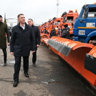 В Пензе проверили коммунальную технику перед зимними снегопадами