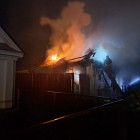 Пензенские спасатели помогли потушить пожар в Никольске